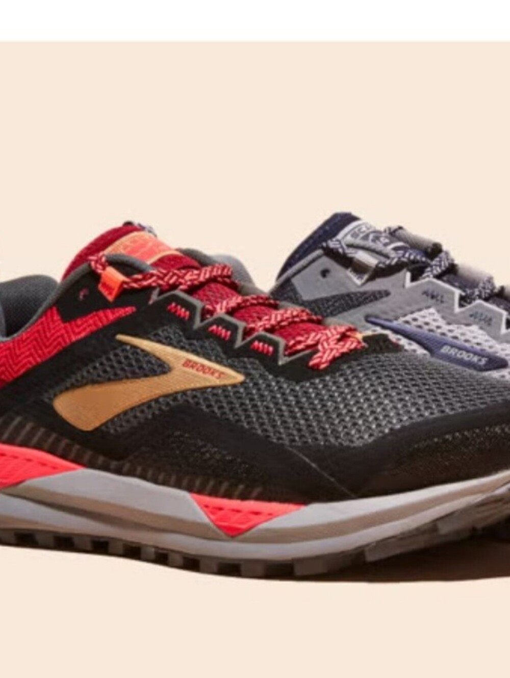Brooks Cascadia 14 Hiking/Trail Running, Water Resistant Shoe. Lightly Worn.